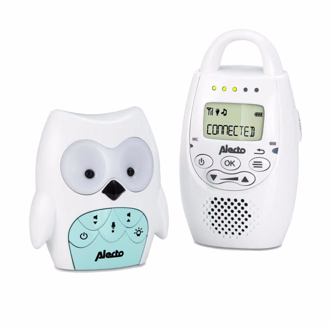 ALECTO DBX-84 Babyphone – weiss / grün