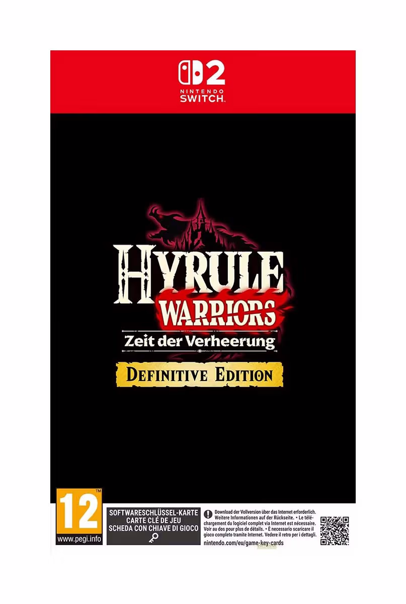 Image of Nintendo Hyrule Warriors: Zeit der Verheerung Definitive Edition Switch 2 Spiel – Nintendo Switch 2 Spiele