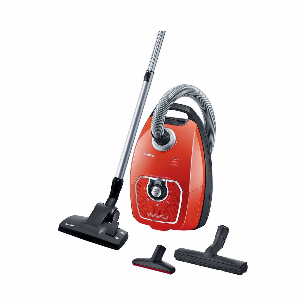 Image of Siemens VSZ7330 Staubsauger – Staubsauger mit Beutel – rot