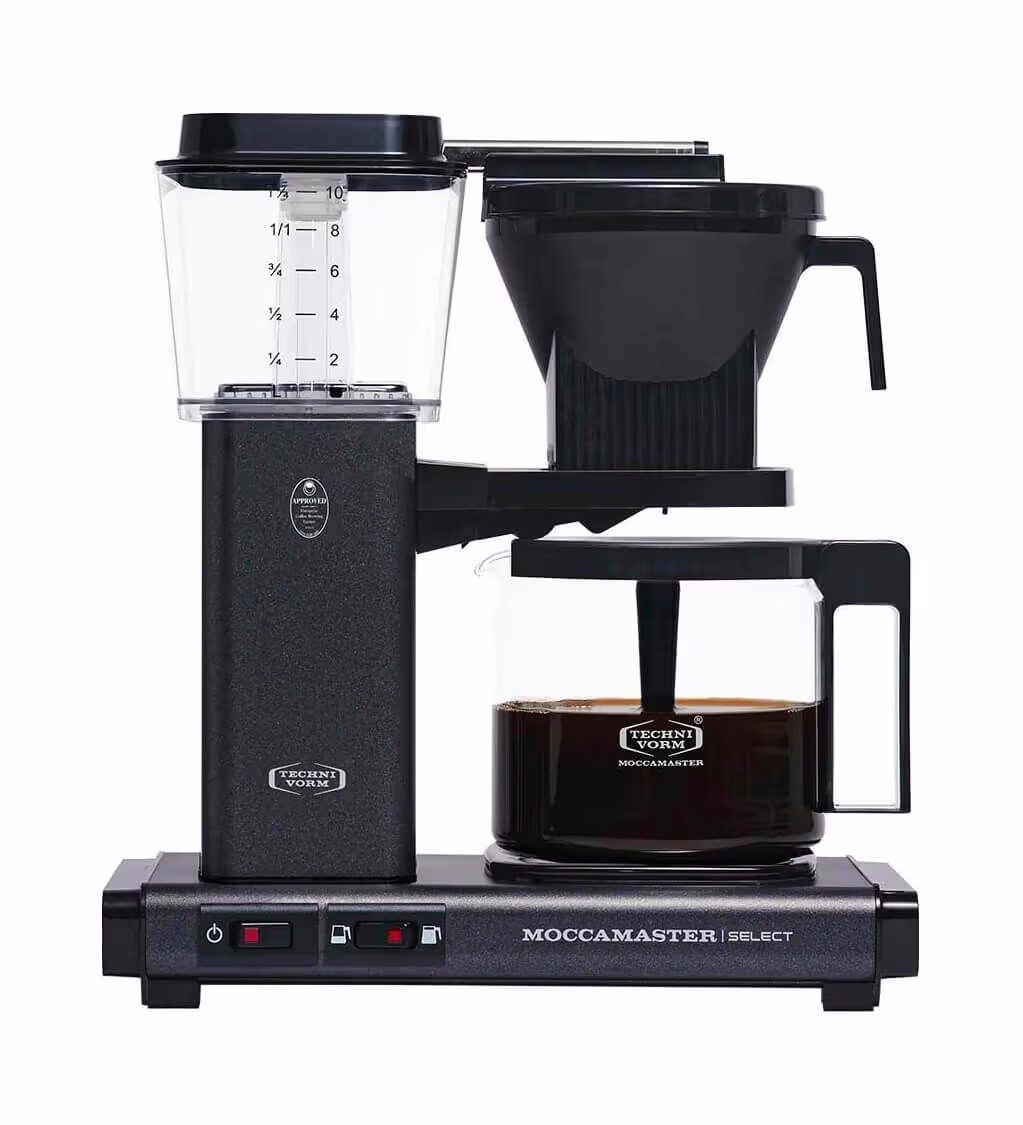 Image of Moccamaster KBG Select - stone grey Filterkaffeemaschine – dunkelgrau