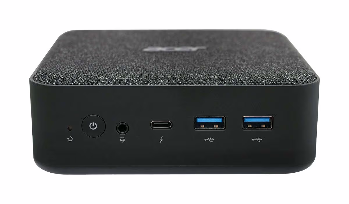 Image of ACER Mini Desktop Revo RB102 [AMD Ryzen™ 5, 16 GB RAM, 512 GB RAM] Desktop PC – schwarz