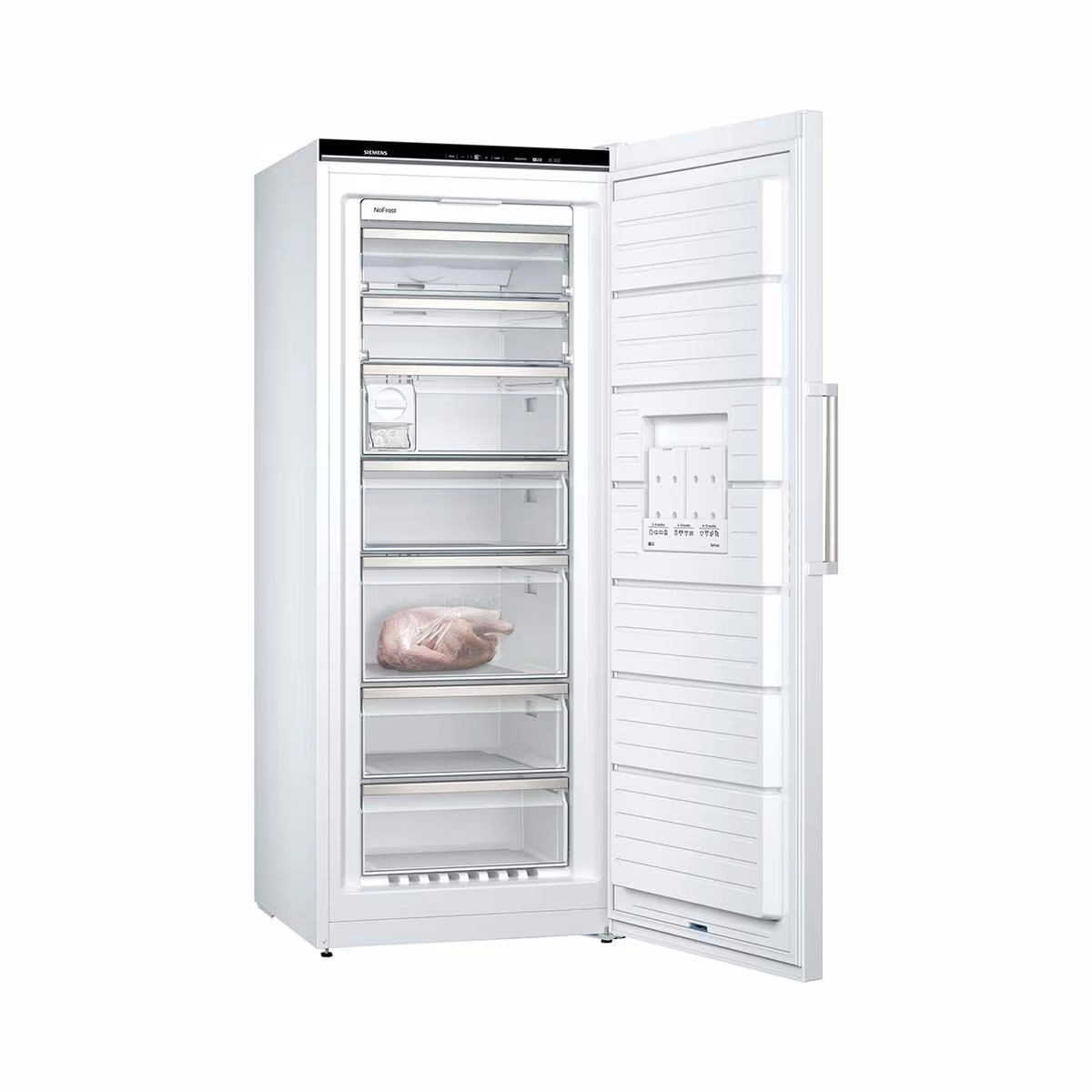 Siemens GS54NAWCV Gefrierschrank – Gefrierschrank/Tiefkühler freistehend – weiss