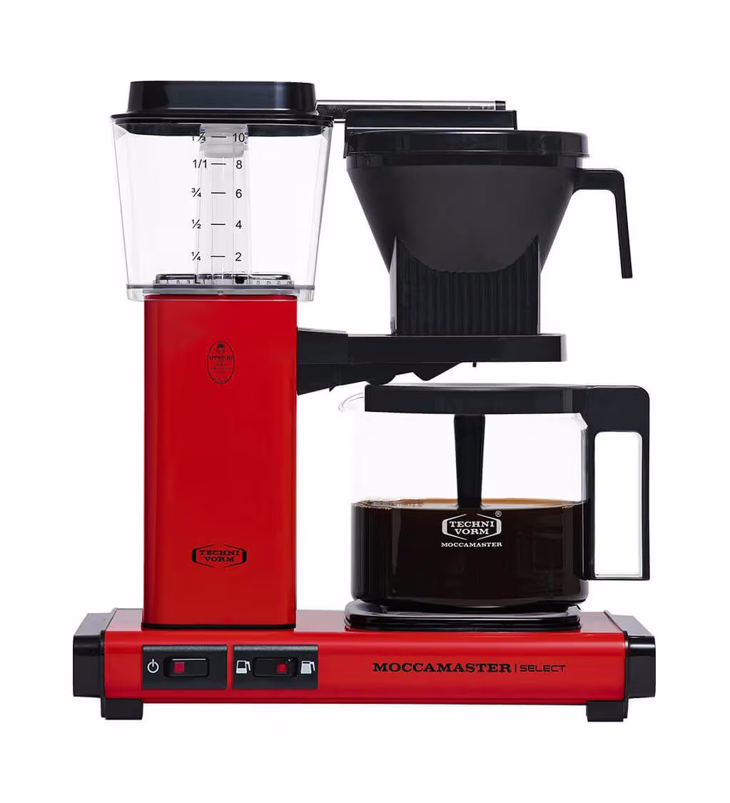 Image of Moccamaster KBG Select - red Filterkaffeemaschine – rot
