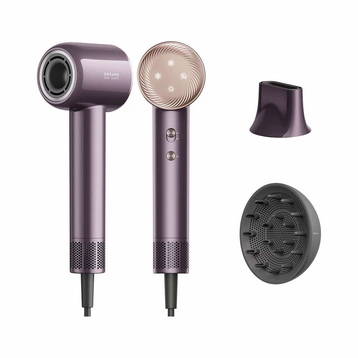 Image of Dreame Glory Combo Purple Haarföhn – Haarföhn/Haartrockner