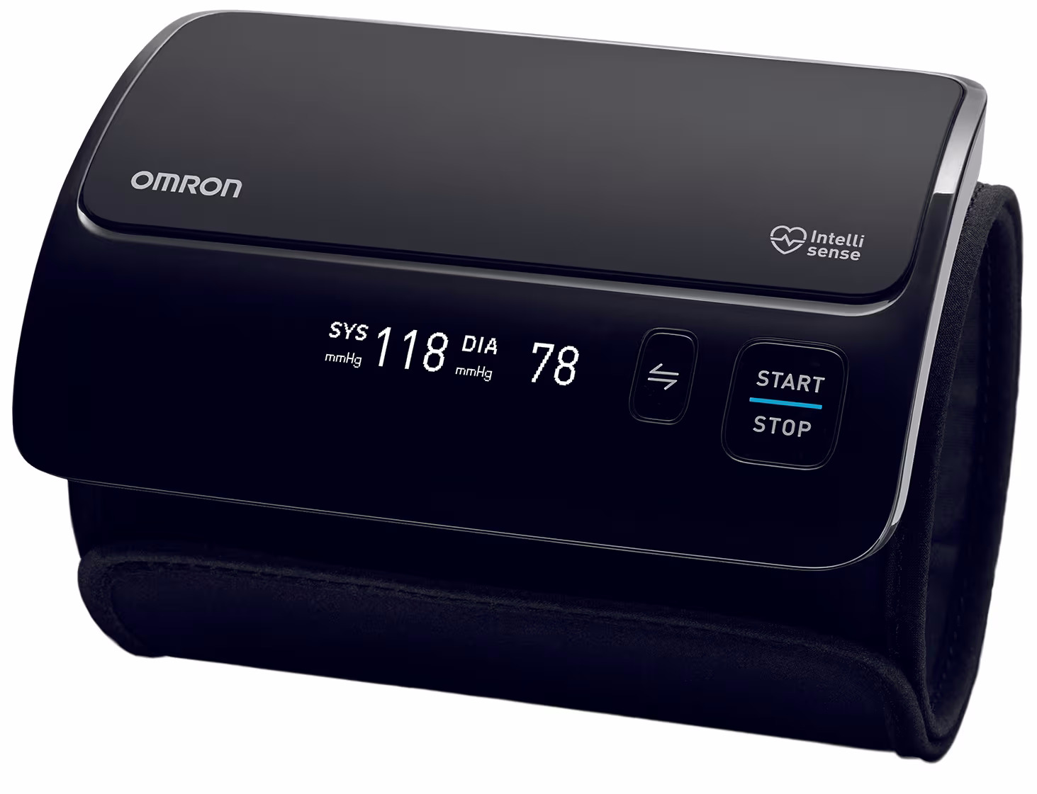 OMRON EVOLV Blutdruckmessgerät – Blutdruckmessgerät/Herzfrequenzmessgerät – schwarz