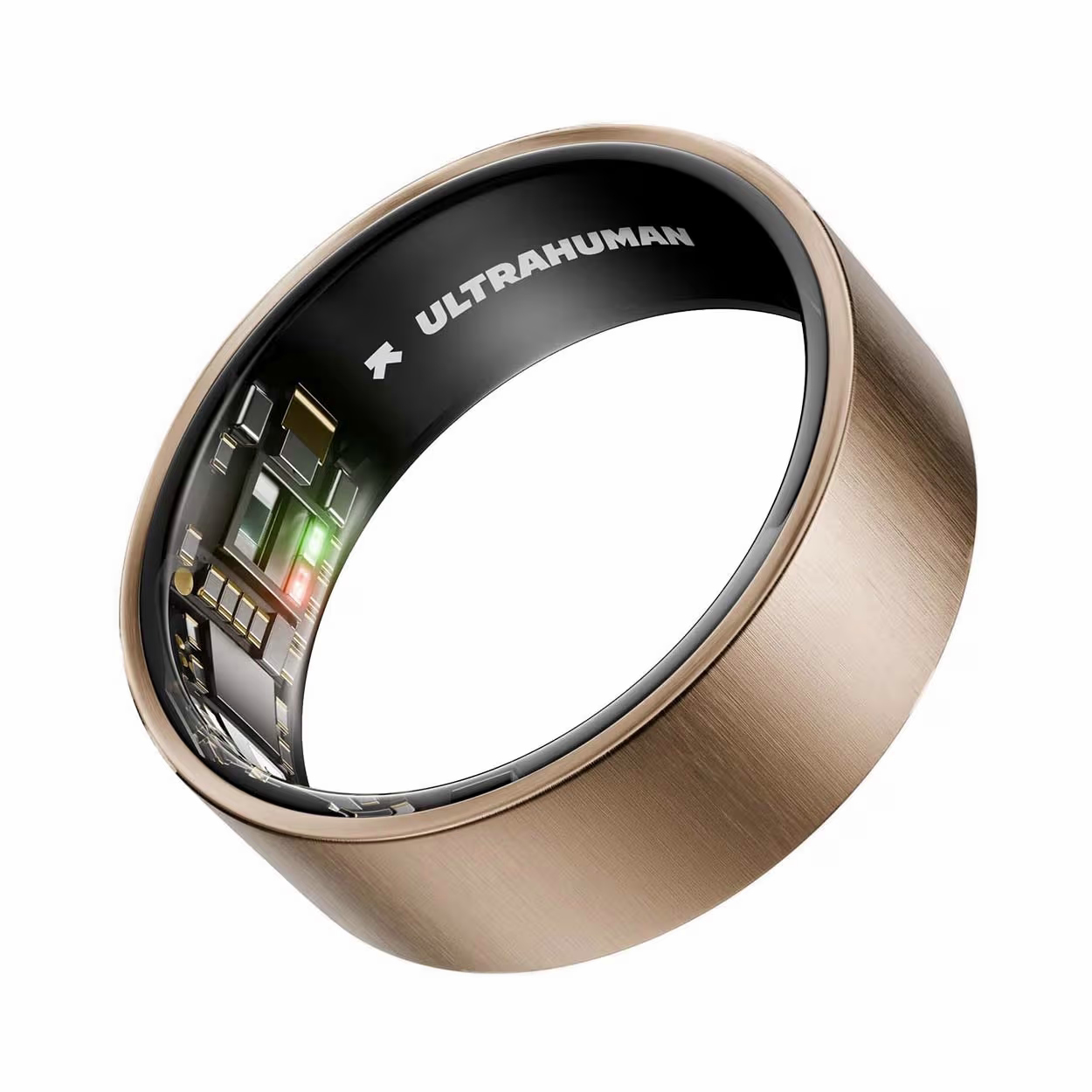 Image of UltraHuman Ring AIR Grösse 6 - Brushed Rose Gold Gesundheitstracker – Smart Ring - Smartring – pink gold
