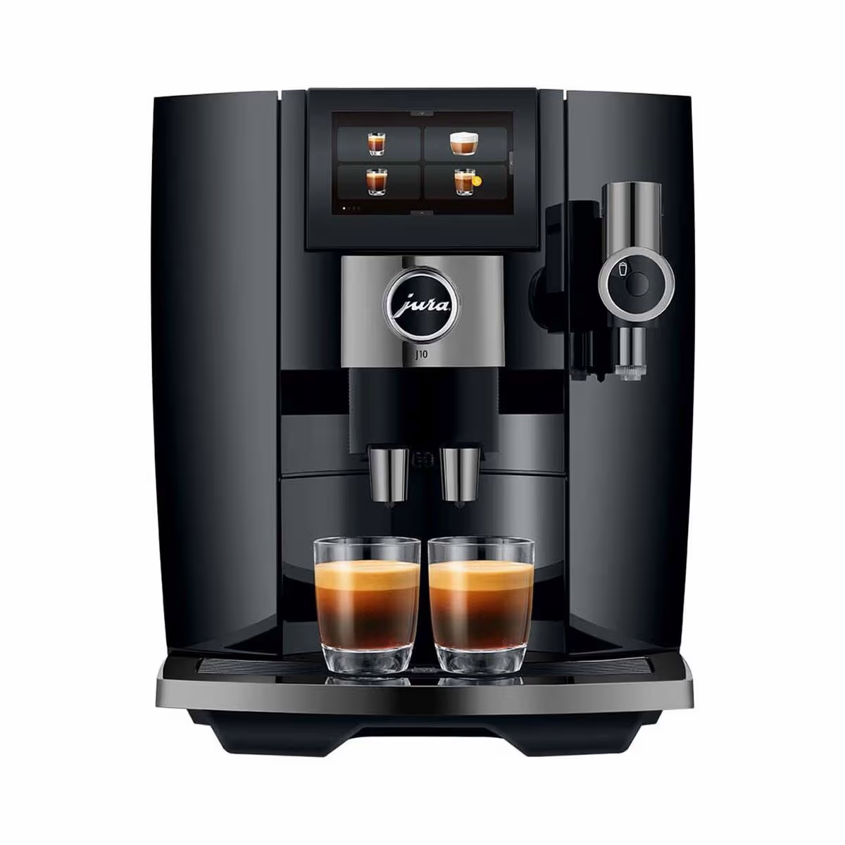 Image of JURA J10 Piano Black (SA) Kaffeevollautomat – JURA Kaffeevollautomaten Haushalt