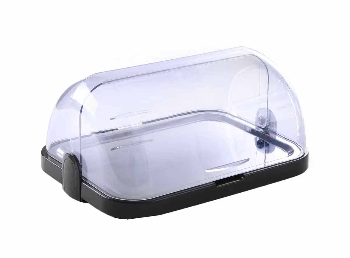 Image of Hendi Thermoplatte Rolltop-Vitrine – Gastro Inventar/Gastro Einrichtungen – transparent