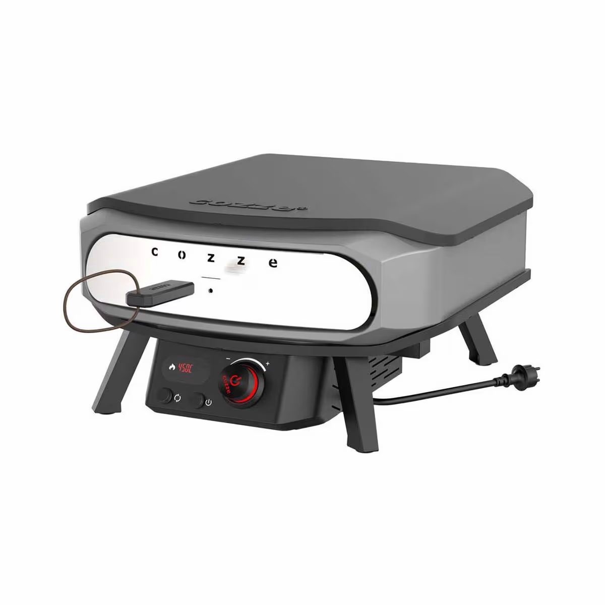 Image of Cozze 90448 17 inch Pizzaofen PREMIUM ROTATE – Pizza Ofen – schwarz