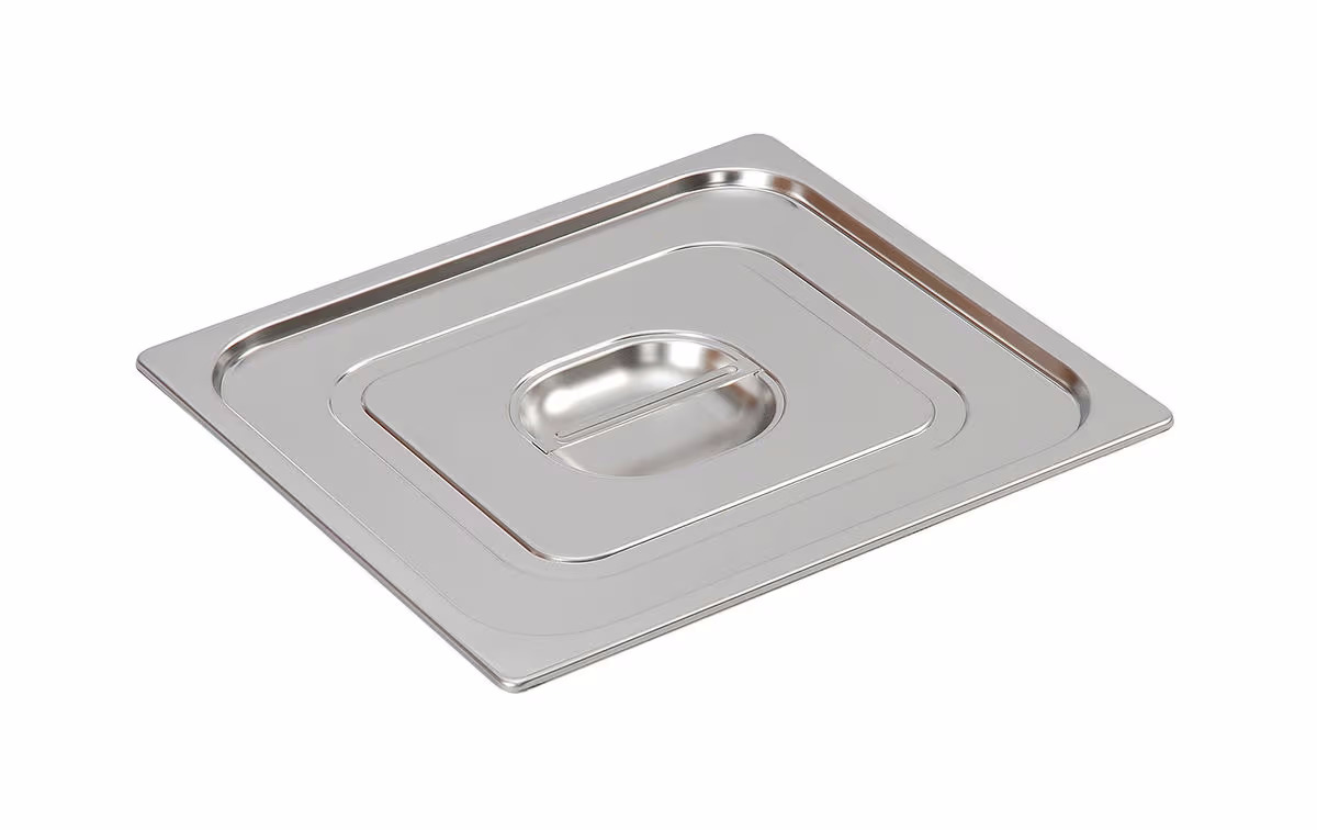 ProChef GN-Deckel 2/3 glänzend Deckel für Behälter – GN-Behälter/Gastronormbehälter – chromnickel-stahl