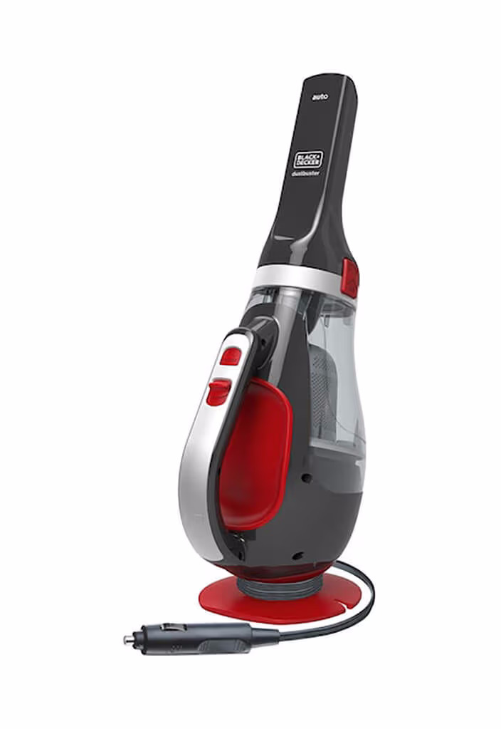 Image of Black Decker ADV1200 Handstaubsauger Auto 12V – rot
