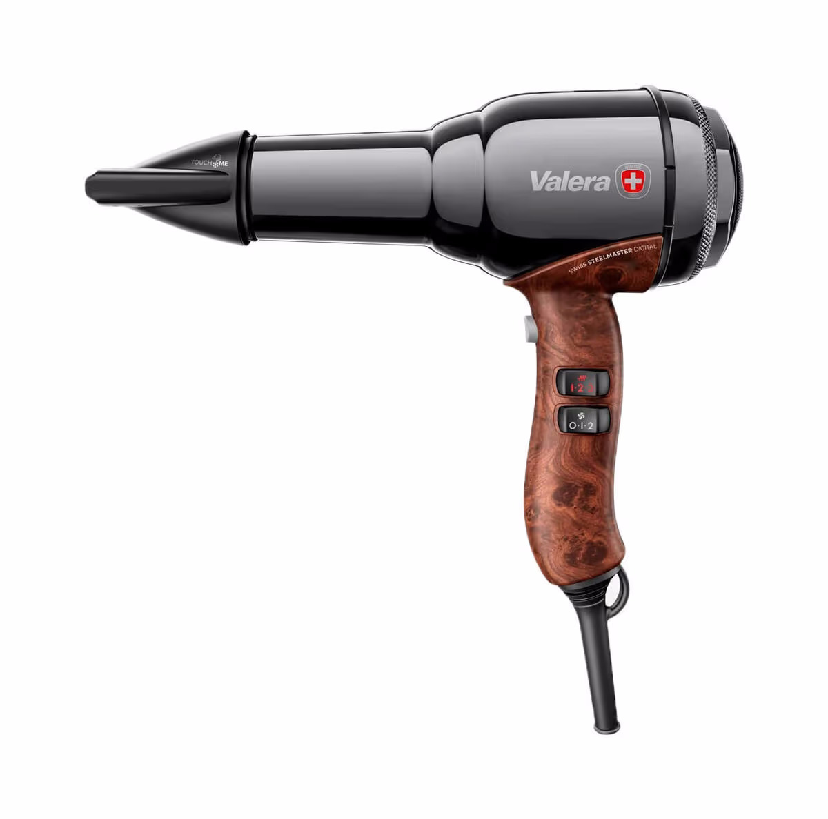 Valera Swiss Steel Master Digital Black-Chrome Haarföhn – Haarföhn/Haartrockner – schwarz