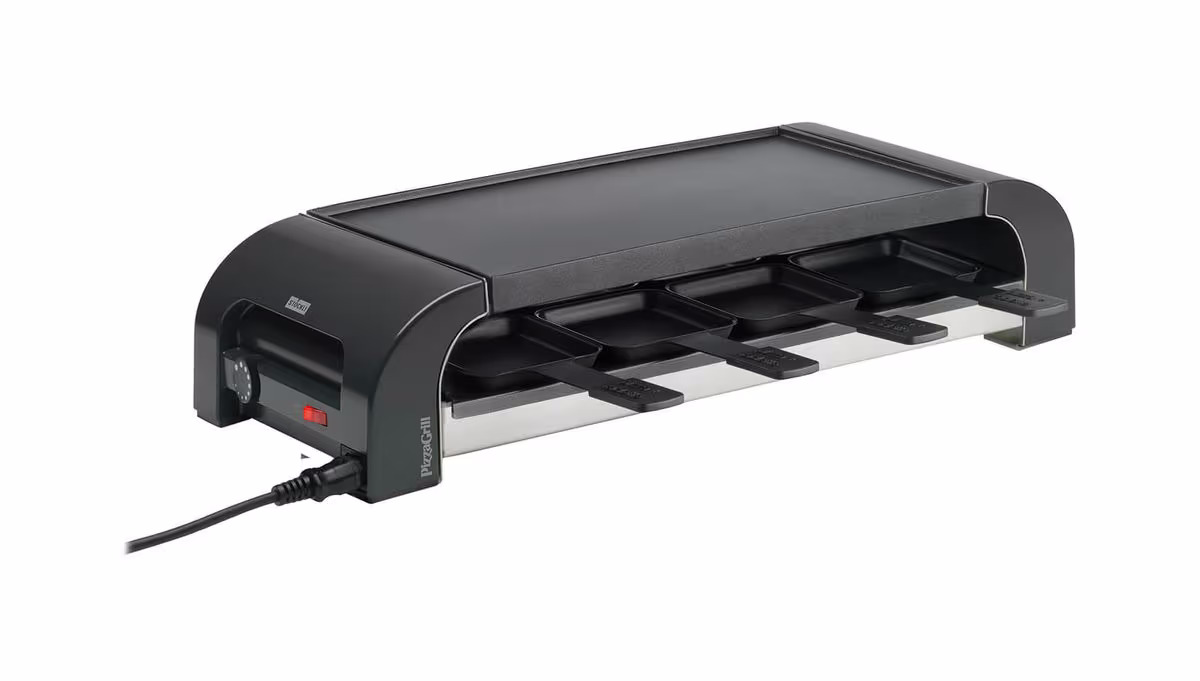 Stöckli PizzaGrill for8, anthrazit – Raclette Ofen/Raclette Grill