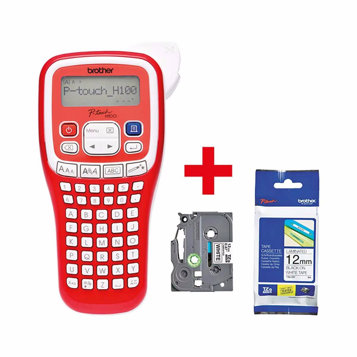 Image of Set Brother P-Touch H100R + TZe-231 – Etikettendrucker/Beschriftungsgerät