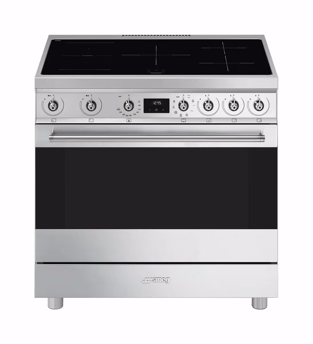 Smeg C9IMX2 Kochherd freistehend – edelstahl
