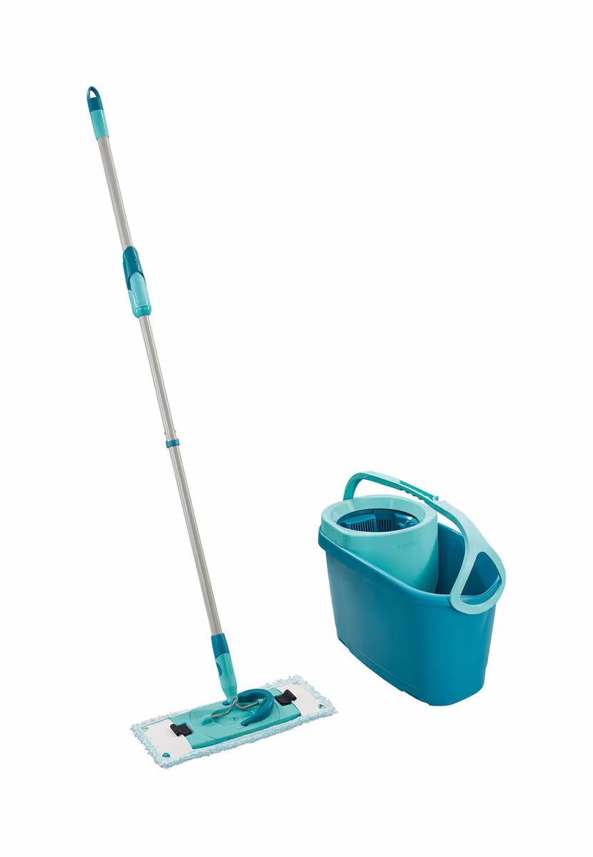 Leifheit Set Clean Twist M Ergo Bodenwischer – Bodenwischer/Wischmopp