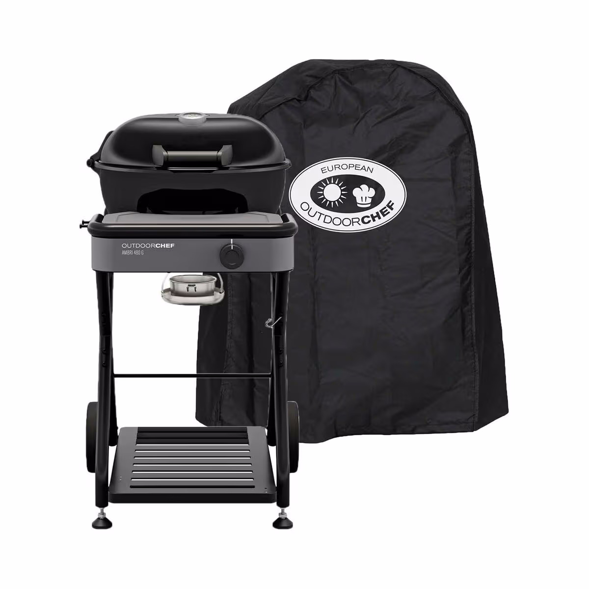Image of SET OUTDOORCHEF AMBRI 480 G Evo + Haube – Gasgrill