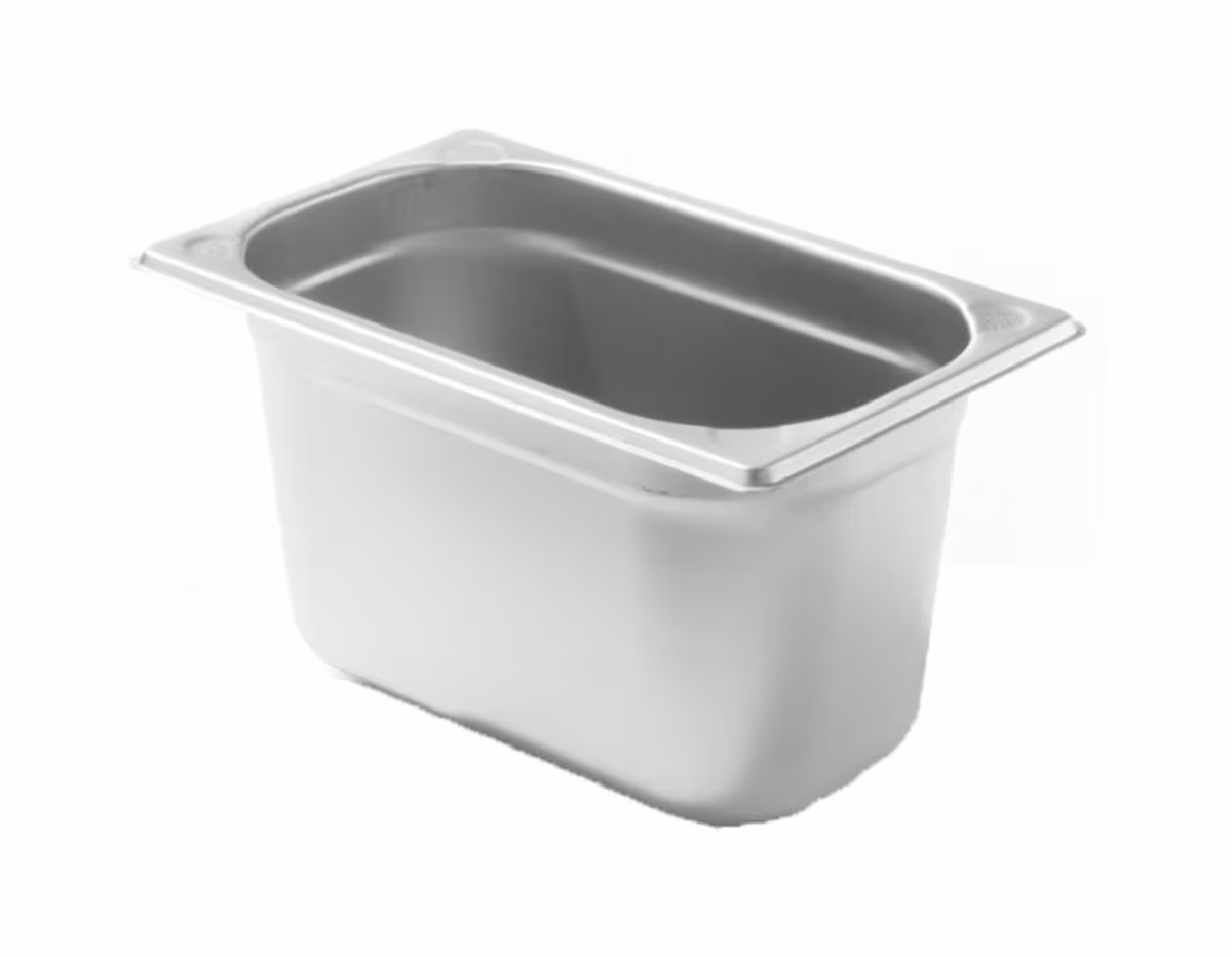 Hendi Gastronorm-Behälter CNS-GN 1/4 KL – GN-Behälter/Gastronormbehälter – edelstahl
