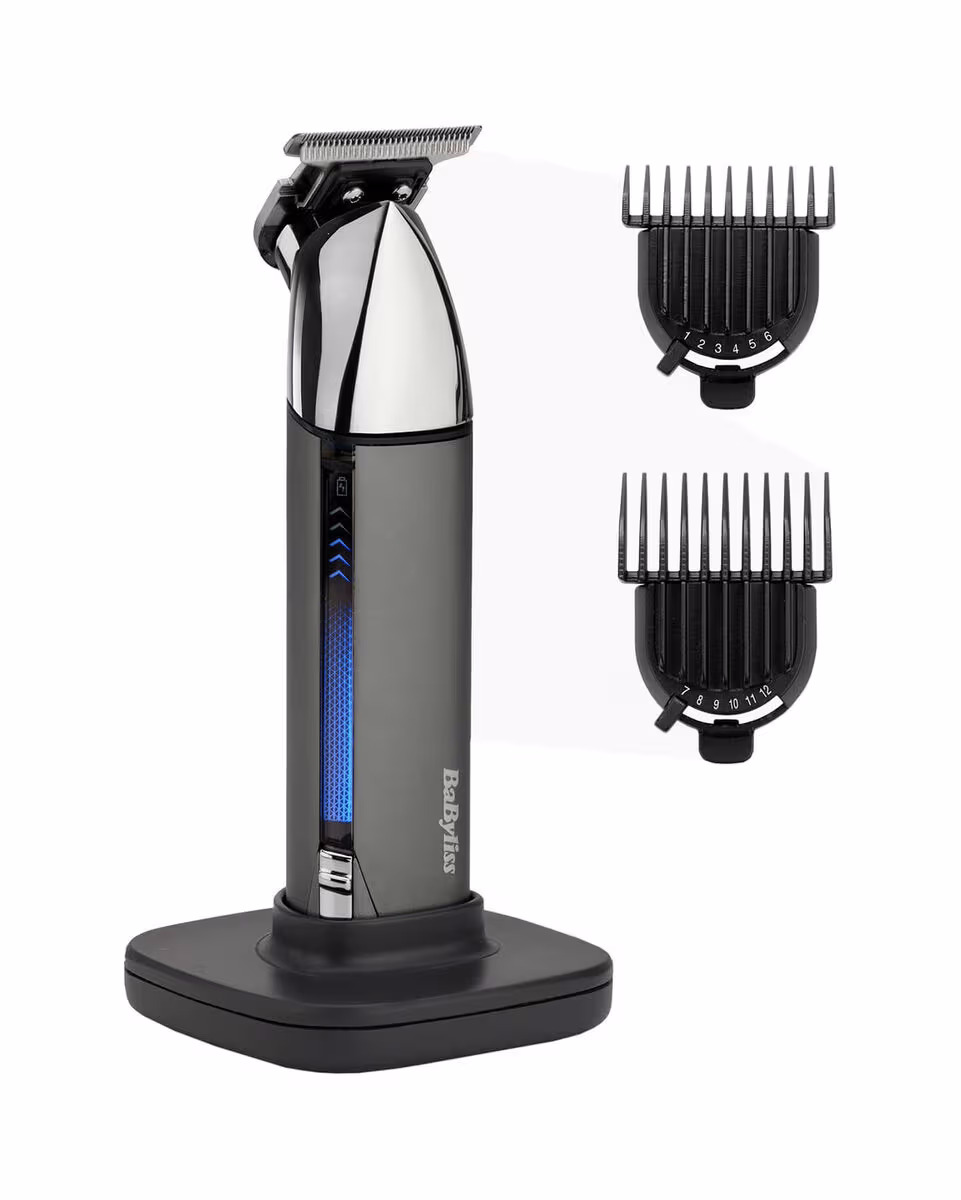 Babyliss T996E Barttrimmer – Trimmer/Barttrimmer/Bartschneider – schwarz / silber