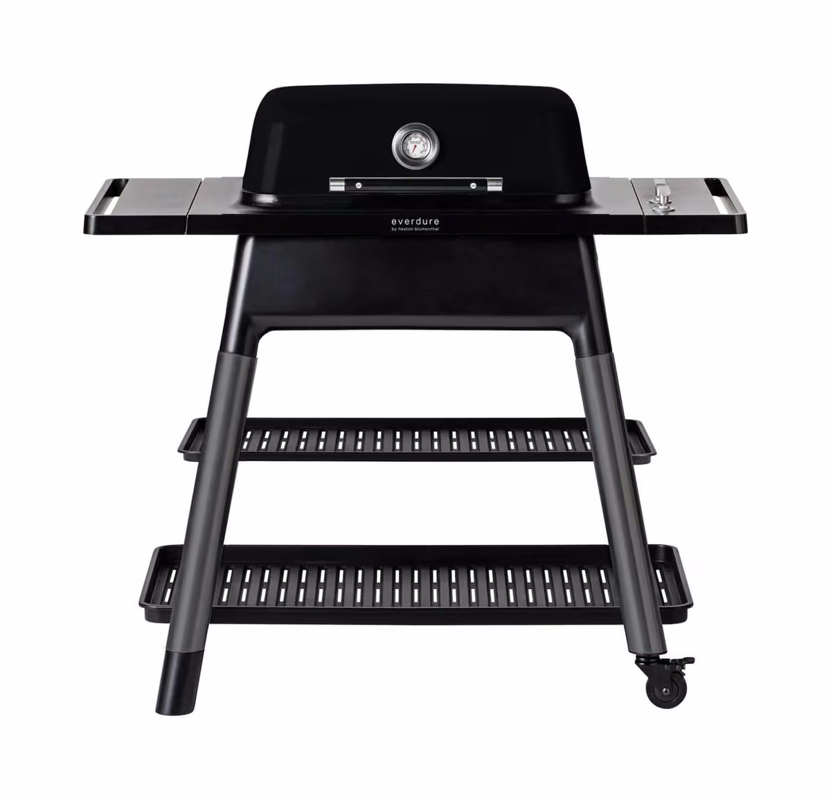 Everdure FORCE Gasgrill, schwarz mit Doppelboden Gasgrill