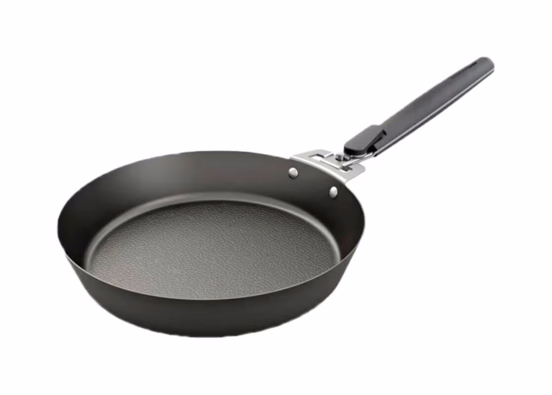 OUTDOORCHEF Karbonstahl Pfanne 28cm – Grillschale/Grillpfanne/Grillgeschirr
