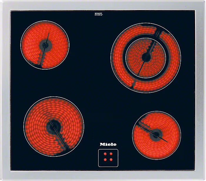 Miele KM 6021 Edelstahl Glaskeramik Kochfeld herdgesteuert