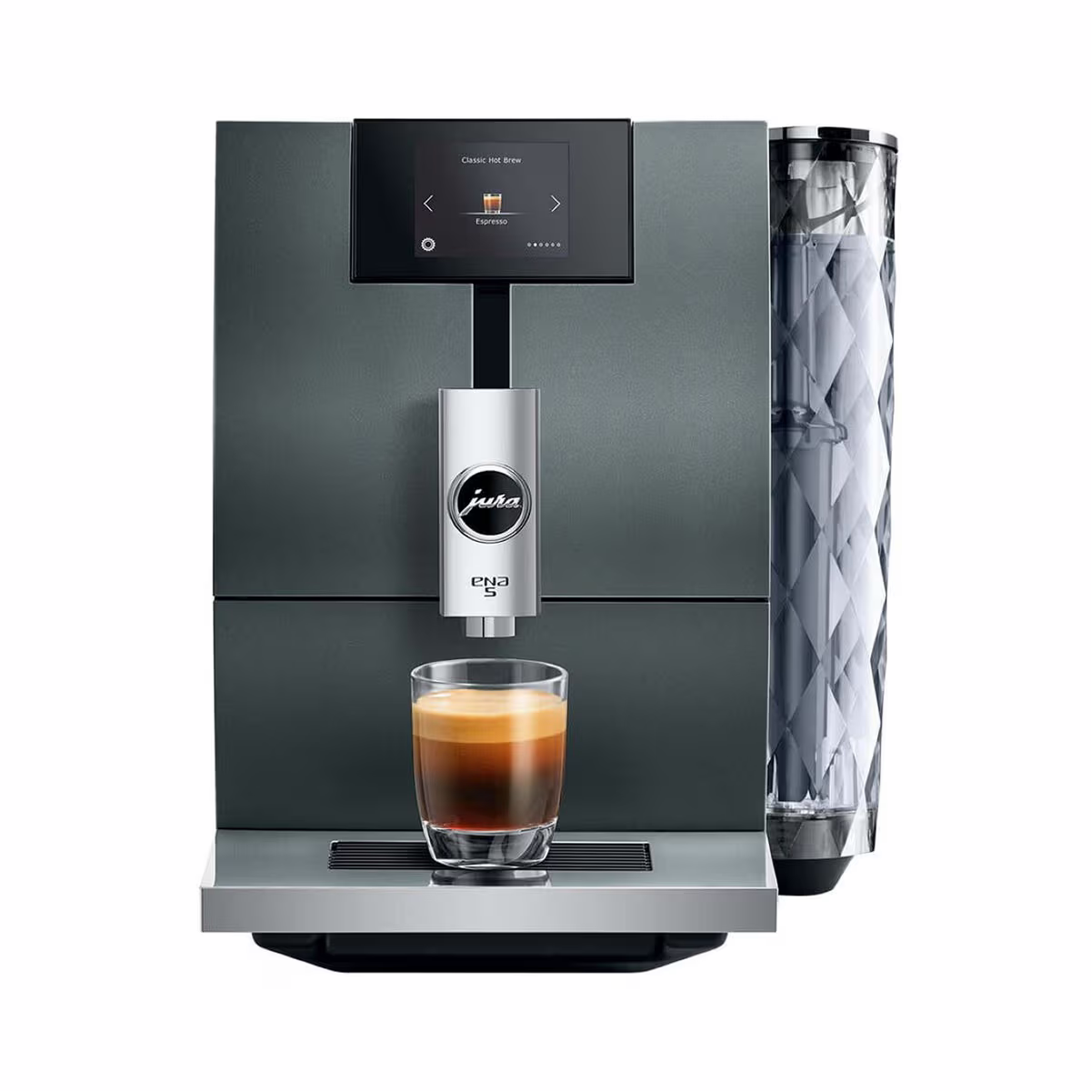 Image of JURA ENA 5 Night Inox (SA) Kaffeevollautomat – JURA Kaffeevollautomaten Haushalt – dark inox