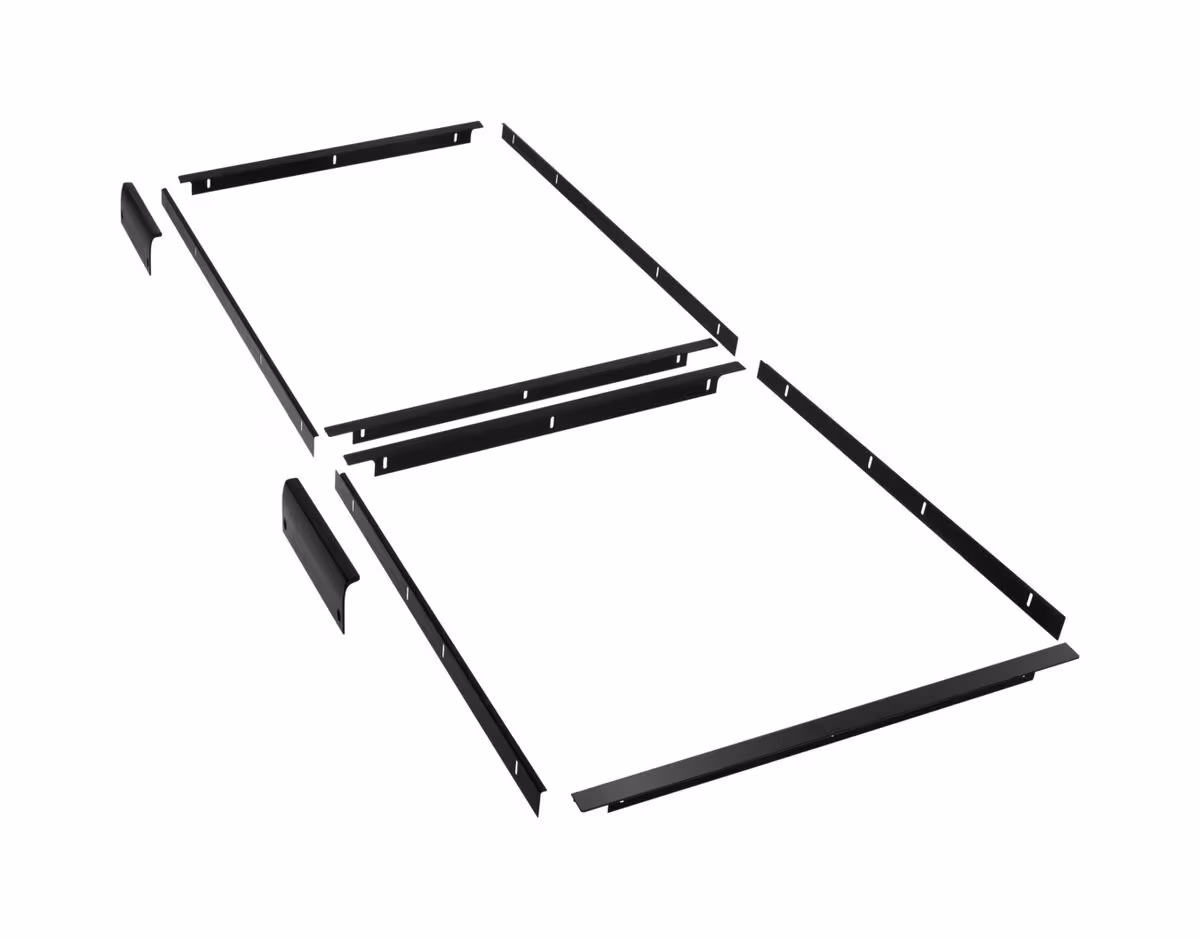 Miele KDR sw KF 35532-55 ED Dekorrahmen Zubehör Kühlschrank – Lüftungsgitter/Dekorrahmen/Türfronten – schwarz