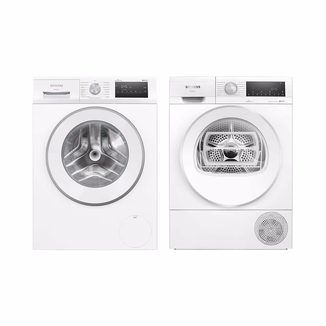 Siemens Set WM14N2F6CH + WQ 45G290 CH – Waschturm Set