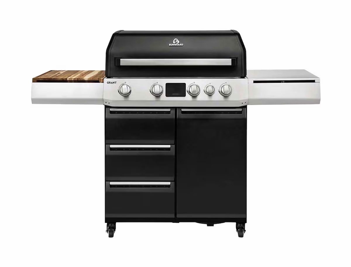 Image of Burnhard GRANT Upgrade Modularer Gasgrill 4-Brenner – schwarz