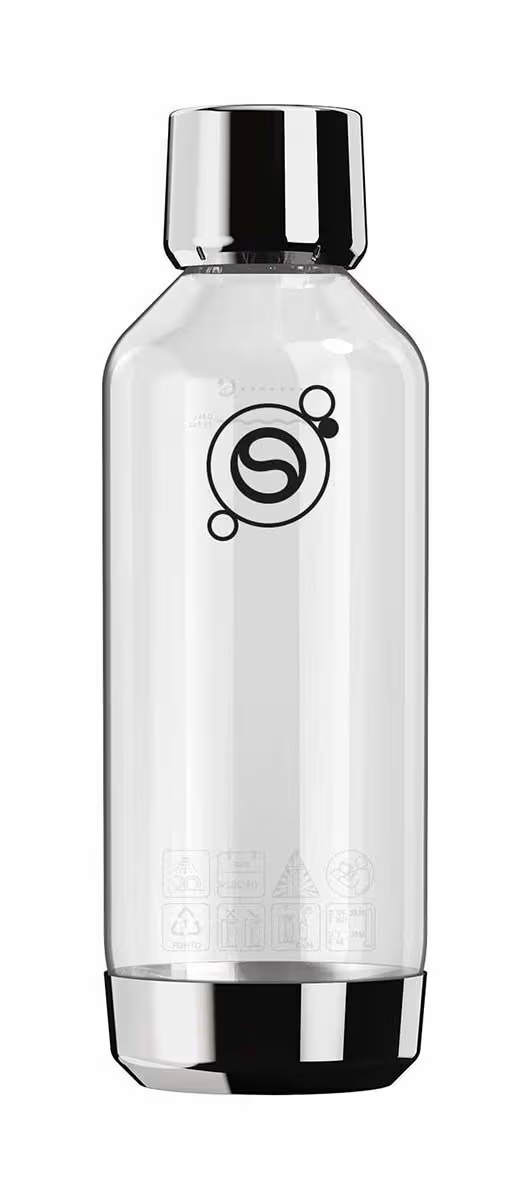 Image of Sodastream FRESH 1L Metal DWS Kunststoffflasche – Wassersprudler Zubehör – edelstahl