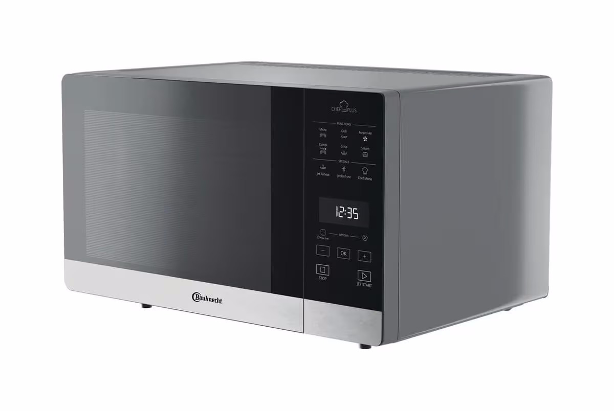 Bauknecht MW 49 SL Dual Crisp Mikrowellenherd – silber