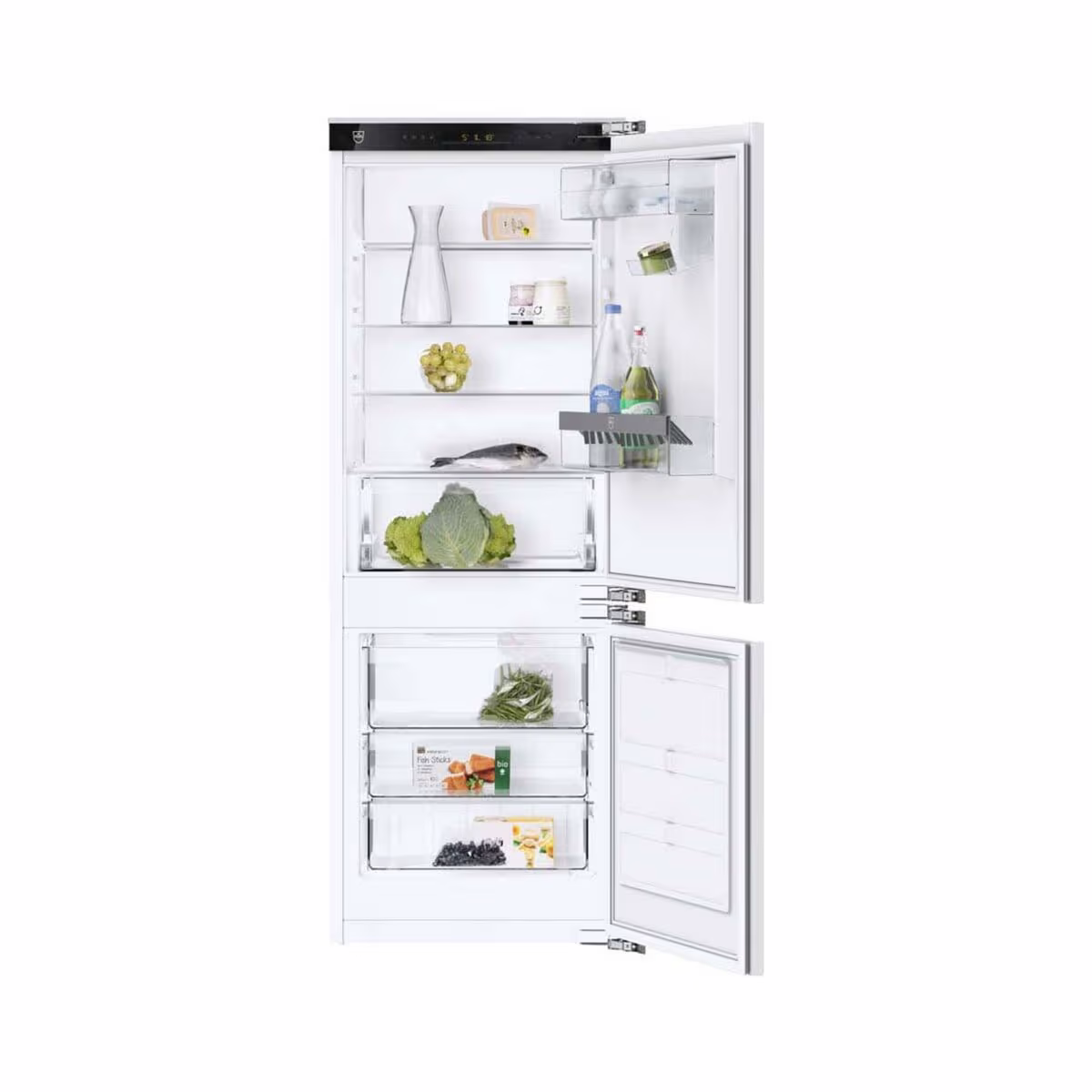 Image of V-ZUG CombiCooler V2000 152NI 5110700005 Kühlschrank mit Gefrierfach dekorfähig – Einbaukühlschrank mit Gefrierfach 55 cm dekorfähig