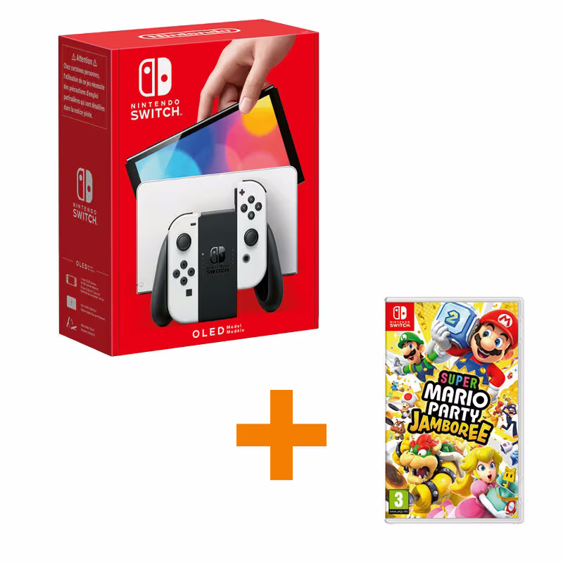 Image of Set Nintendo Switch OLED-Modell Neon-R