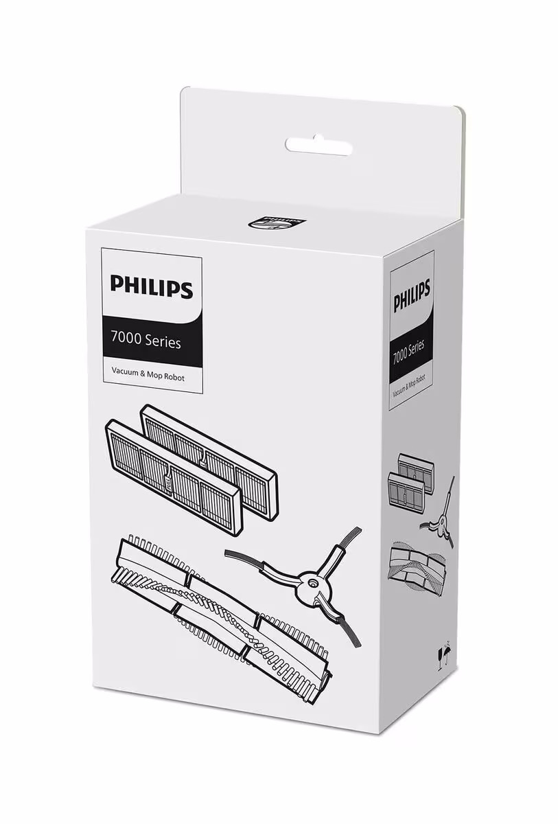 Philips Wartungsset für 7000 Series Saugroboter XV1473/00 – Staubsauger Roboter Zubehör