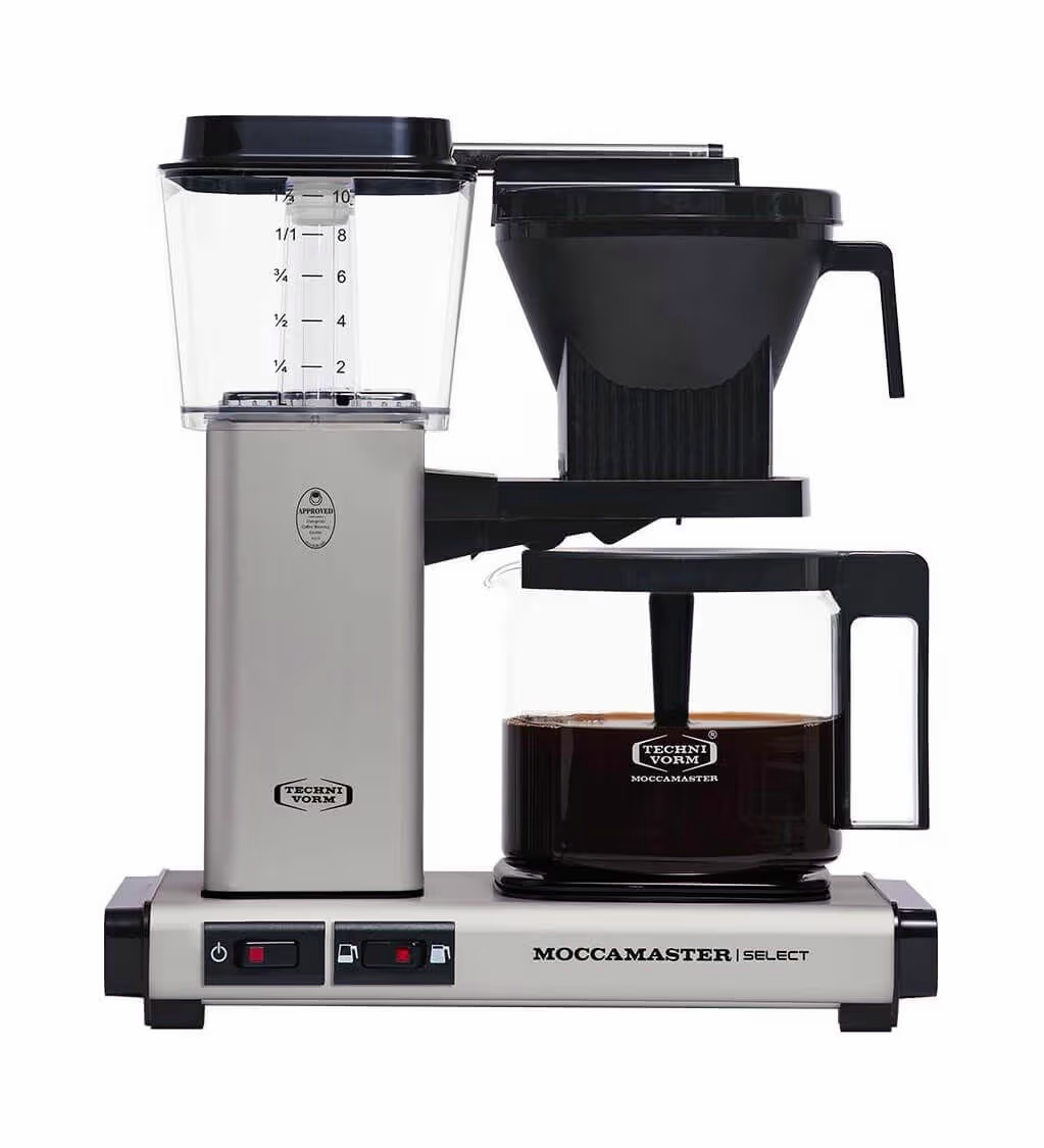 Image of Moccamaster KBG Select - matt silver Filterkaffeemaschine – silber