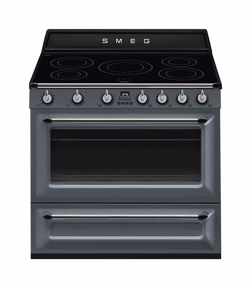 Smeg Victoria TR90IGR2 Kochherd freistehend – grau