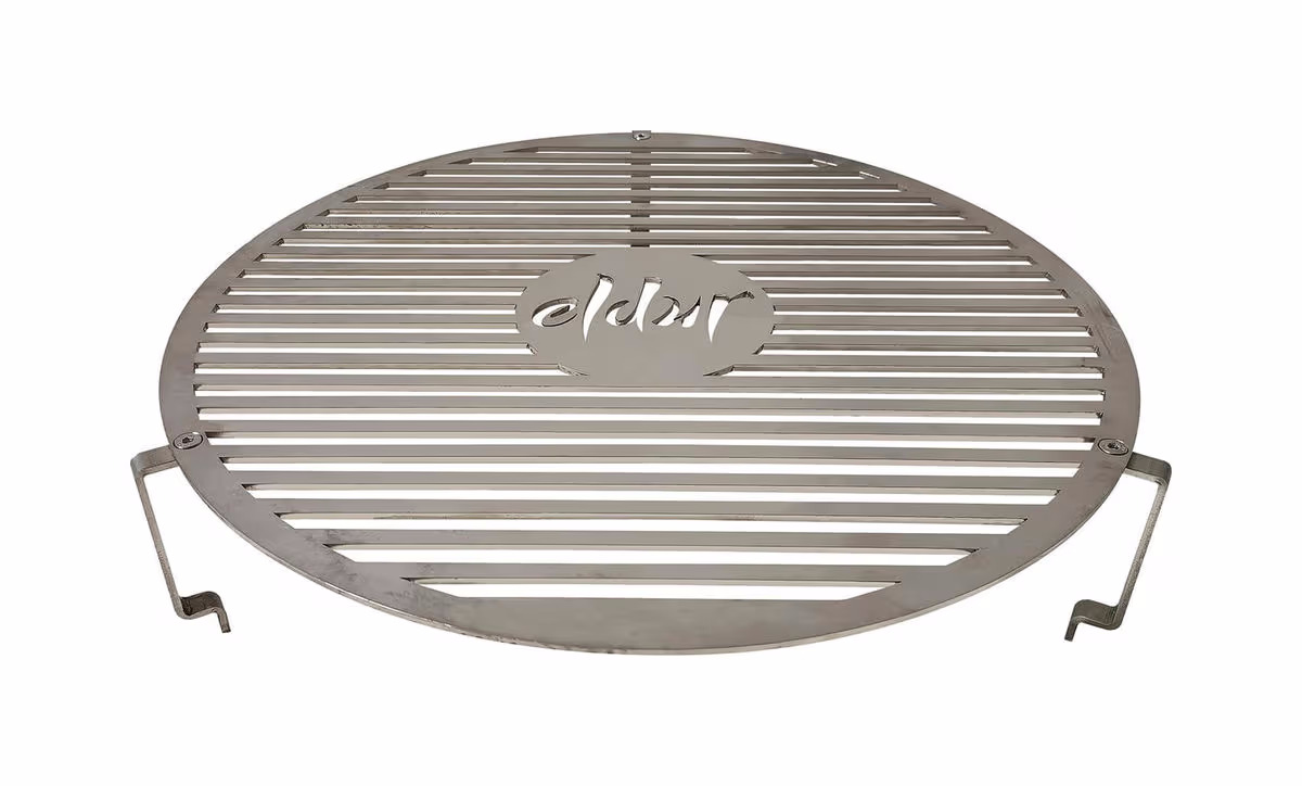 Eldur Edelstahlgrillrost Ø 50 cm – Grillplatte/Grillrost