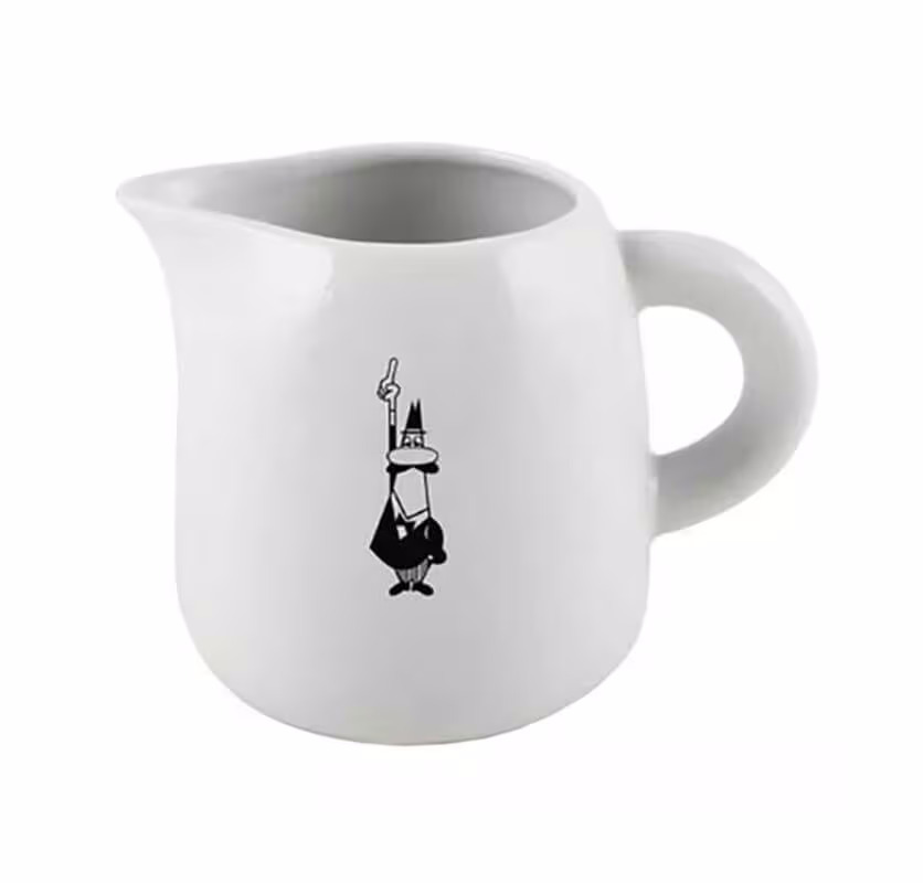 Bialetti BIA-MILCHK.160ml, Porzellan Milchkanne – Siebträgermaschine Zubehör