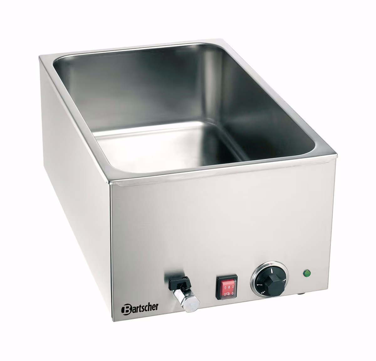Bartscher Bain-Marie GN 1/1-150mm, mit Ablasshahn – Gastro Inventar/Gastro Einrichtungen – edelstahl