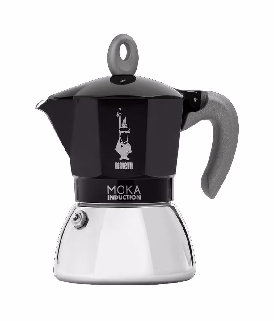 Bialetti Moka Induction black Kaffekanne – Filterkaffeemaschine – schwarz