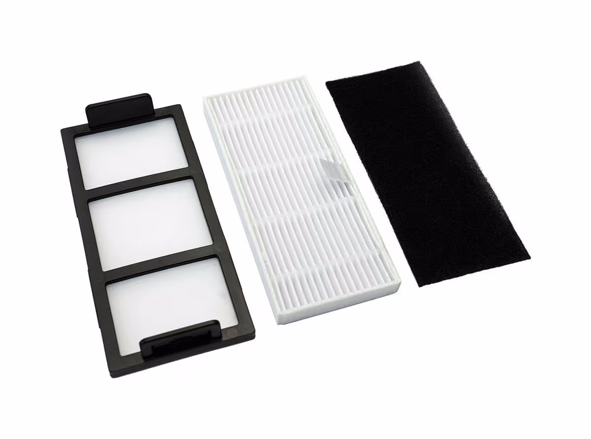 Cleanfix Filterkit für Staubbehälter – Staubsaugerfilter – weiss