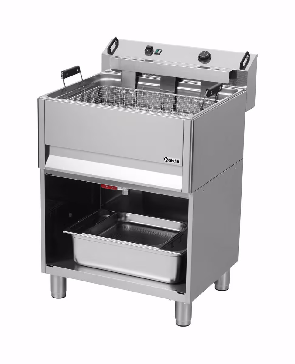 Image of Bartscher Elektro-Backwarenfritteuse BF30EOU Gastro Fritteuse – Gastro Friteuse – grau