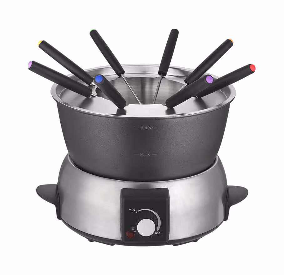 Berger+Lanz Elektronisches Fondue Set – edelstahl