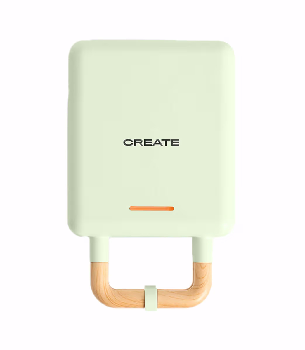 CREATE STONE 2 IN 1 COMPACT pastelgrün Sandwich Maker – Sandwichmaker/Sandwichtoaster – pastellgrün