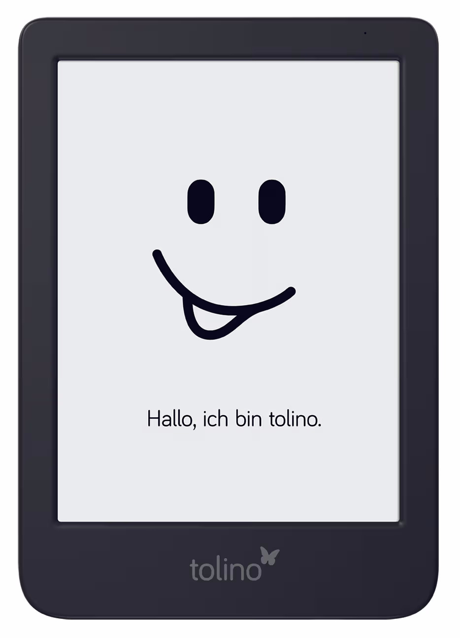 Tolino shine 5 e-Book-Reader – eBook Reader – schwarz
