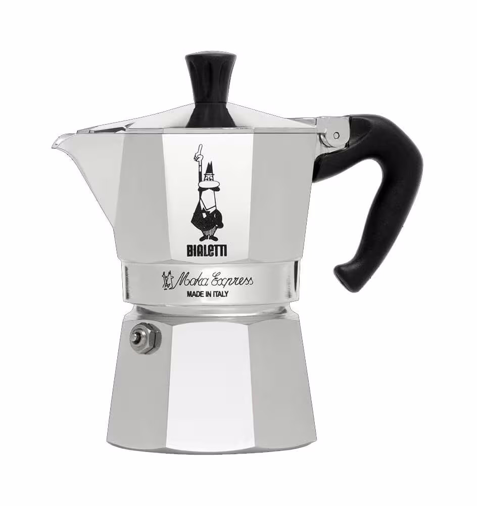 Image of Bialetti BIA-MOKA- EXPR-2TZ, silber Kaffeekanne – Filterkaffeemaschine