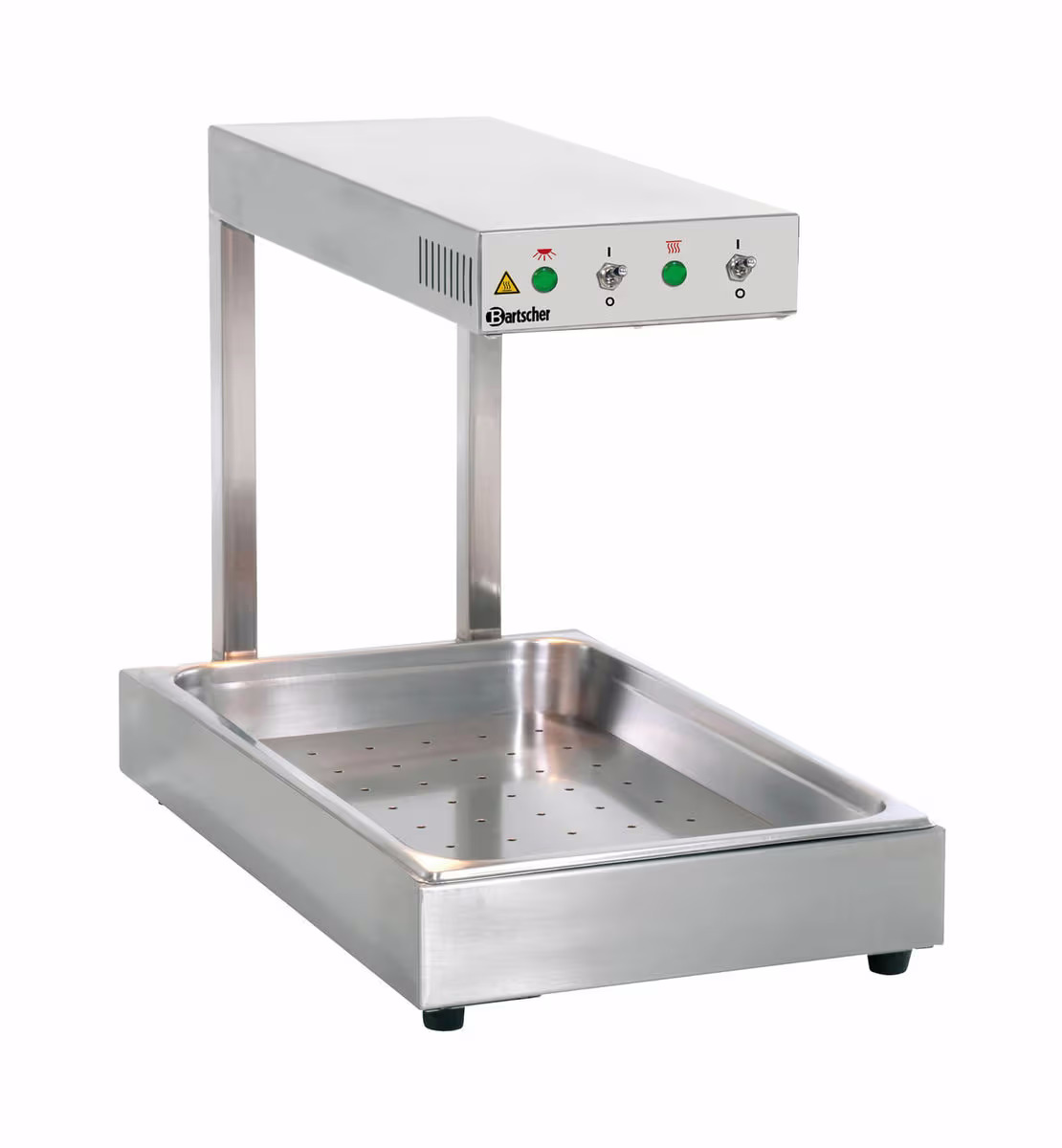 Image of Bartscher Infrarot-Wärmebrücke GN1/1, Lochblech – Gastro Inventar/Gastro Einrichtungen – chrom