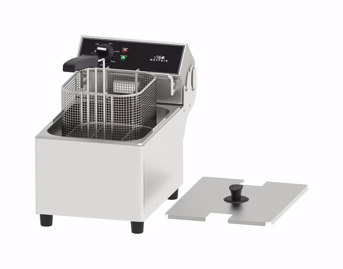 ProChef 720.10401.00 Gastro Fritteuse – Gastro Friteuse – silber