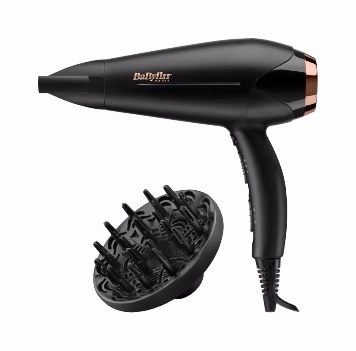 Image of Babyliss Turbo Shine 2200 W - D570DCHE Haartrockner – Haarföhn/Haartrockner – schwarz